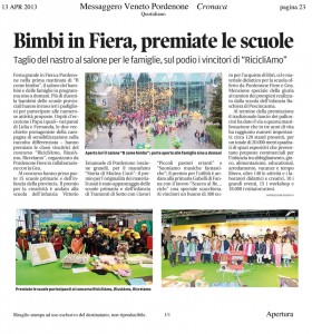 Bimbi in Fiera, premiate le scuole