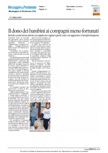 Messaggero di Pordenone - 11/03/2015